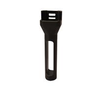 Adaptateur de micro sans fil pour DJI MIC 3, adaptateur de microphone cravate sans fil, accessoire d'extension de montage portable, pour enregistrement d'entretien et accessoires audio (noir)