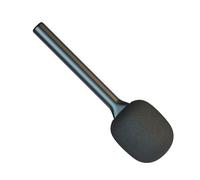 Adaptateur de microphone portable pour entretiens avec fonction anti-bruit, pour journalistes et créateurs de contenu, micro de revers portable pour interviews