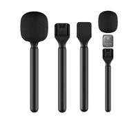 Adaptateur de microphone pour interview - Poignée de microphone sans fil - Support de microphone portable pour Rode Wireless GO I/II DJI Mic, poignée d'interview pour microphone
