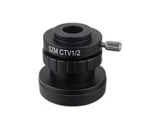 Adaptateur de microscope- CTV 1/2 1/3 1X 0. 3x,5x C l'objectif montage for le microscope stéréo trinoculaire HDMI VGA USB Caméra vidéo Pièces de rechange pour microscopes de laboratoire