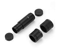 Adaptateur de Microscope, Walfront 0.5 × Ensemble Adaptateur d'Objectif Monture C, Ports de 23.2mm, 30mm et 30.5mm pour Caméra CCD et Oculaire Numérique