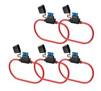 Adaptateur de mini-lame for porte-fusible de voiture, boîtier for interrupteur de coupure en ligne 12 V 30 A, prise humide, 1 pièce(5Pcs)