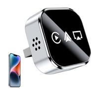 Adaptateur de miroir d'écran pour voiture - Filaire vers lecteur sans fil, moulage d'écran en temps réel, partage facile des médias pour liaison audio vidéo du véhicule, écran de téléphone, compact