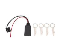 Adaptateur de Module sans Fil Bluetooth AUX 12 Broches avec 4 Outils de Retrait Radio, adapté pour Mondeo Focus C Max Fusion avec 6000 CD, connecteur récepteur Audio de Voiture