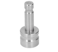Adaptateur de montage à pôle Prism Thread féminin en acier inoxydable 5 / 8in11 Total Station Adaptateur Prism pour les professionnels de l'arpentage