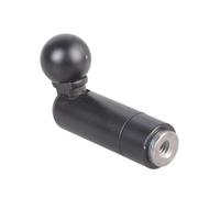 Adaptateur de montage à rotule de 17 mm à 90 degrés compatible avec vis 6,35 mm pour trépieds d'appareil photo et support de tablette