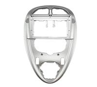 Adaptateur De Montage Audio pour Tableau De Bord pour Citroën pour Xsara pour Picasso 1999-2010 Cadre D'autoradio(Argent)