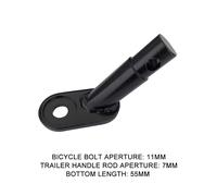 Adaptateur De Montage D'attelage De Remorque De Vélo, Essieu De Bicyclette, Ensemble De Fournitures De Vélo Coupleur De Remplacement, Accessoires De Protection D'entretien