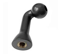 Adaptateur de montage de boule de 1/4 pouce pour support de berceau de 1/4 pouce support de tête courbe adaptateur de poignée de trépied support de prise pour tablette de téléphone