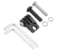 Adaptateur de montage de lampe pour vélo - Support d'ordinateur - Base d'éclairage de vélo pliable - Caméra de sport - Adaptateur de vélo