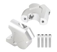 Adaptateur de montage de pince de rehausseur de guidon de moto, rehausseur de guidon pour R1200GS R1250GS, élévation de 30 mm et déplacement vers l'arrière de 25 mm, alliage