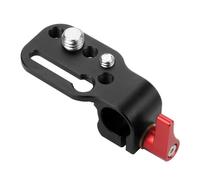 Adaptateur de montage de pince de tige à trou unique de 15 mm pour agrandir les équipements photographiques avec filetage 1/4 et 3/8