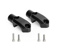 Adaptateur De Montage De Rétroviseur De Moto en Aluminium CNC 7/8" 22 Mm, Collier De Serrage du Maître-Cylindre Avant 10 Mm Support pour Relever