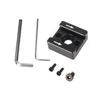 Adaptateur de montage de sabot froid Rallonge de sabot froid pour appareil photo Le noir