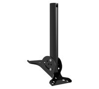 Adaptateur de montage de toit pour Starlink Gen 2 V2, base en acier inoxydable robuste avec ajustement pour poteaux muraux et structures en béton, noir