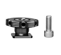 Adaptateur de montage en aluminium compatible avec trépieds, cardans, panneau LED et stabilisateurs de smartphone, support léger pour stabilisateur de smartphone