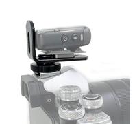 Adaptateur de montage griffe pour DJI Mic Series/Insta360 Mic Pro/X5 Air/Rode/Hollyland Mic Lavalier sans fil magnétique émetteur à pince de caméra Accessoires de serrage