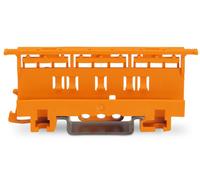 Adaptateur de montage orange DIN 35mm 221-510/10pcs