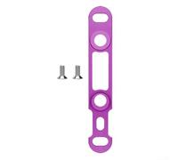 Adaptateur de montage pour étrier avant pour vélos de route utilisant des freins à disque hydrauliques et nécessitant un support de 140 mm à 160 mm (violet)