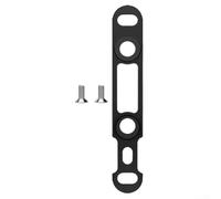 Adaptateur de montage pour étrier avant pour vélos de route utilisant des freins à disque hydrauliques et nécessitant un support de 140 mm à 160 mm (noir)