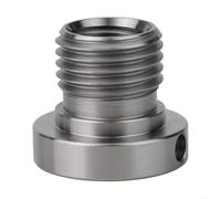 Adaptateur de montage pour mandrin de tour à bois prenant en charge plusieurs transitions de filetage, y compris les combinaisons de 25 mm à 18 mm et de 33 mm à 25 mm (33 mm à 25 mm)