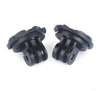 Adaptateur de montage pour ordinateur de vélo en alliage d'aluminium avec interface à 3 broches pour caméra d'action et lumière réversible à dégagement rapide pour GPS Garmin Cyclisme (A)
