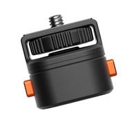 Adaptateur de montage rapide pour caméras de sport avec connectivité universelle sécurisée pour trépied, adaptateur à libération rapide