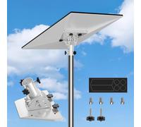 Adaptateur de montage Starlink Gen 3, inclinaison réglable à 160°, kit de montage sur poteau en métal argenté, compatible avec Starlink Gen 3 Standard et Enterprise Dish