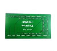 Adaptateur de montage sur rail DIN pour Arduino pour Mega 2560 R3, bornier à vis de contrôle industriel, base de module d'extension PLC, circuit imprimé ignifuge (carte uniquement)