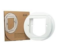 Adaptateur de montage SUREFLAP blanc pour vitre et mur Blanc