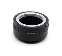 Adaptateur de Monture d'objectif, Bague d'adaptation d'objectif à Mise au Point Manuelle, Adaptateur for Appareil Photo for Leica à Monture L T M42-L/T