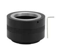 Adaptateur de Monture D'objectif, Bague D'adaptation T2 pour Appareils Photo sans Miroir Plein Format R, pour Objectifs à Monture T2 sur Télescopes Astronomiques ou Miroirs