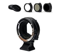 Adaptateur de Monture d'objectif JJC avec Filtre d'insertion UV V-ND C-PL, remplace l'adaptateur d'objectif Canon EF-EOS R1 R, pour objectifs Canon EF/EF-S vers appareils Photo de la série EOS R