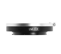Adaptateur de monture d'objectif M vers X en métal pour objectif Leica M LM Voigtlander pour Fujifilm Fuji X XF