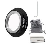 Adaptateur de monture d'objectif M39 vers EOS R compatible avec objectif M39 L39 LTM 39 mm vers boîtier d'appareil photo EF RF R8, R50, R6 Mark II, R7, R10, R3, R5, R5C, R6, R, RP + chiffon de
