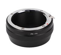 Adaptateur de Monture D'objectif PK FX, Mise au Point Manuelle et Contrôle D'ouverture, Construction en Aluminium anodisé, pour Caméra à Baïonnette FX X A1 X A2 X A3 X E1 X E2 X E3