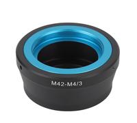 Adaptateur de Monture D'objectif pour Objectif fileté de 42 Mm, Convertisseur D'objectif avec Couvercle Arrière pour Lumix G1 GH1 GF1 G10 G2 GH2 GF2 G3 GF3 GX1 GF, pour Pen E P1