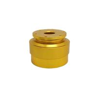 Adaptateur De Moyeu À Démontage Rapide Pour Volant MOZA Simagic M10 A/Mini Euro Truck 70 Mm 6 Trous Pour Simulateur De Course Wheel Hub Adapter(Or)