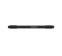 Adaptateur de moyeu de roue arrière de 12 mm à 9 mm pour axe traversant de vélo, compatible avec les tailles 142/148 mm (12 x 142 à 9 mm noir)