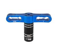 Adaptateur de moyeu de roue hexagonal de 17 mm pour véhicules télécommandés, outil de conversion de voiture en alliage d'aluminium, haute performance tout-terrain et course sur piste