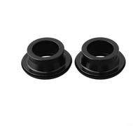 Adaptateur de moyeu de vélo 12 mm à axe traversant 9 mm à dégagement rapide Convertisseur d'extrémité en alliage léger pour fourche avant VTT route 100 mm ouvert (15 x 100 mm)
