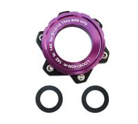 Adaptateur de moyeu de vélo à 6 boulons pour moyeu Boost, avant 100-110 mm 15 mm et arrière 142-148 mm axe traversant 12 mm, convertisseur de support de frein à disque en alliage d'aluminium (arrière