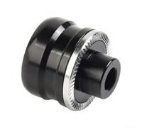 Adaptateur de moyeu de vélo à blocage rapide vers axe enfichable, embout en alliage d'aluminium pour l'avant 9 mm vers 15 mm (100 mm) et arrière 10 mm vers 12 mm (135-142 mm), pour 8-11 et 12 vitesses