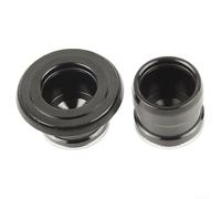 Adaptateur de moyeu de vélo QR à dégagement rapide pour moyeu avant d'ouverture de 100 mm et ouverture de moyeu arrière 135-142 mm compatible avec différentes vitesses de moyeu arrière (12S x 135 mm)