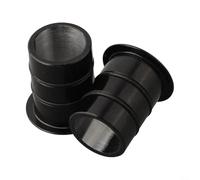 Adaptateur de moyeu d'essieu traversant de 15 mm à 12 mm - Kit de conversion QR pour vélos Hope - Alliage d'aluminium CNC - Manchons de montage de frein à disque