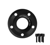Adaptateur de moyeu en Aluminium Noir pour BMW Série 5 G60 G61 G68, entraxe 5x112, axe Central 66,6 mm, Filetage M14x1,25, 1 pièce (15 mm).