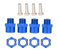 Adaptateur de moyeu hexagonal de roue télécommandée de 12 mm à 17 mm pour D4 HSP 94123 1/10 RC Roue de voiture 1/12 Accessoire de modèle de voiture