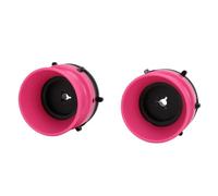 Adaptateur de Moyeu Nab, Adaptateur d'arbre Optique de 10 Pouces pour Magnétophones Bobine à Bobine, Conception ABS Robuste Adaptée à et Akai, 2 Paquets (Pink)