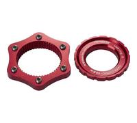 Adaptateur de moyeu Reverse Components Centerlock Rouge