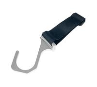 Adaptateur de moyeux à dégagement rapide avec crochet détachable et antivol sécurisé adapté aux voitures de compétition en nylon + adaptateur en aluminium
